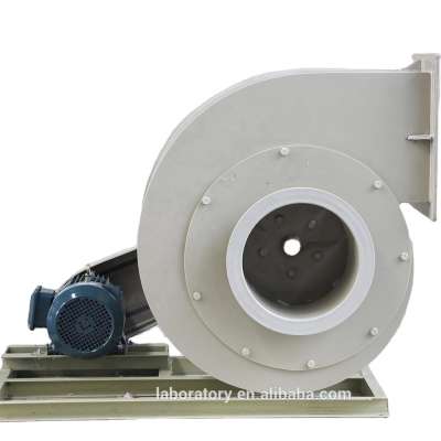 Ventilation Centrifugal Gas Fan Exhaust Fan Price PP Plastic Anti-Corrosion Treatment Equipment for Toxic Gas