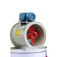 FRP Axial Flow Fan Motor External Axial Flow Fan Explosion-proof Exhaust Fan for Industry