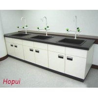 Lab washing bench top / wash table for school laboratory