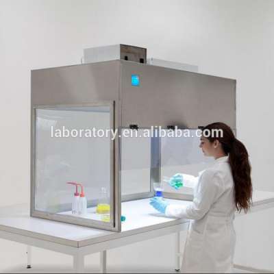 2 Person Clean Bench Horizontal Laminar Flow Cabinet White Color For Laboratory